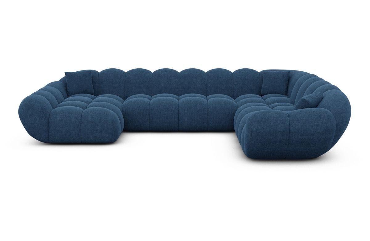 Wohnlandschaft Maleron XXL Blau