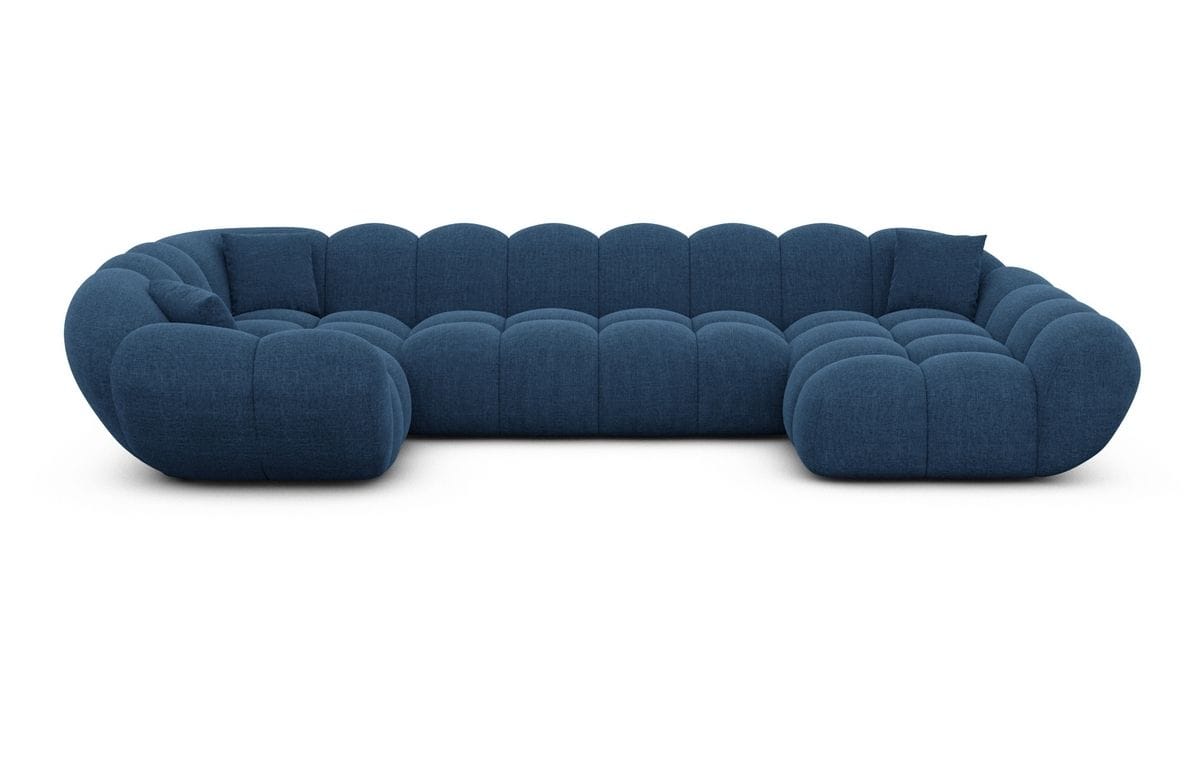 Wohnlandschaft Maleron XXL Blau