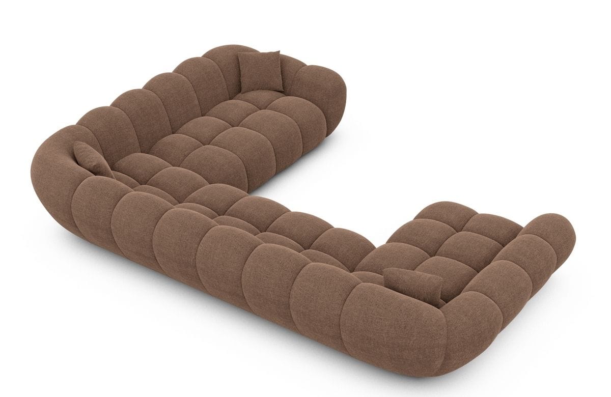 Wohnlandschaft Maleron XXL Braun
