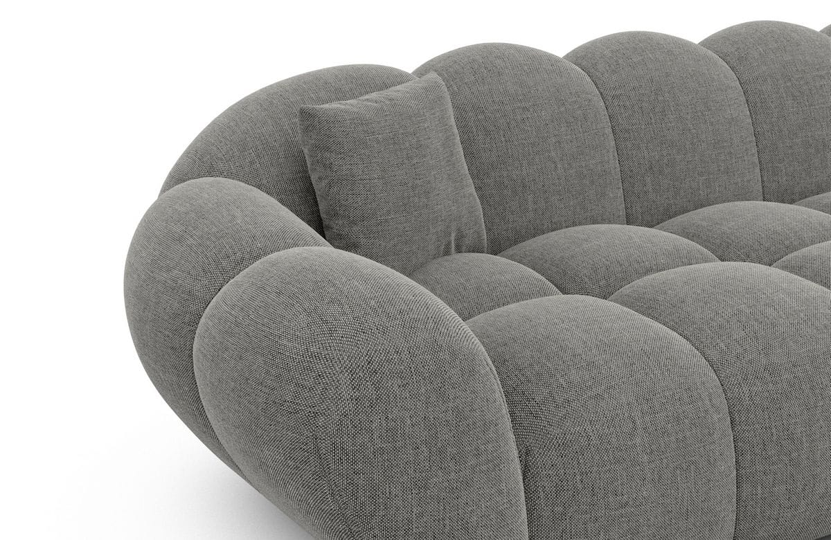 Wohnlandschaft Maleron XXL Dunkelgrau
