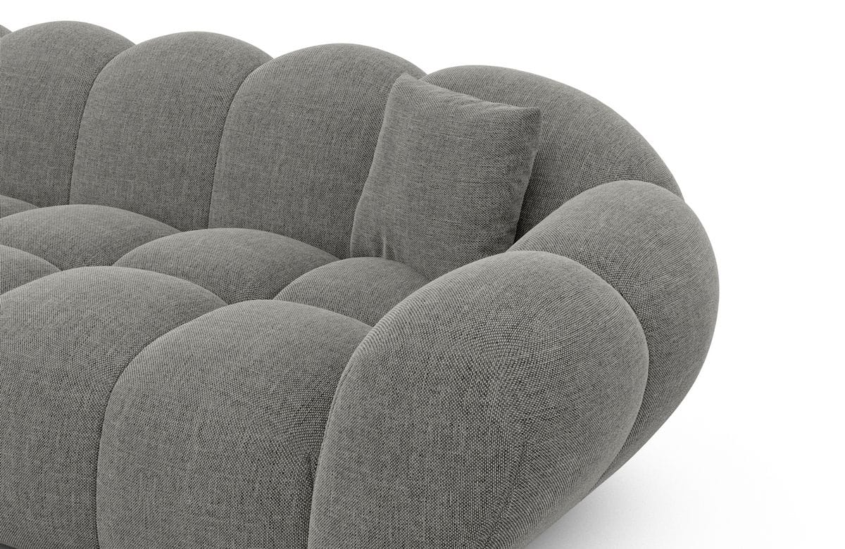 Wohnlandschaft Maleron XXL Dunkelgrau