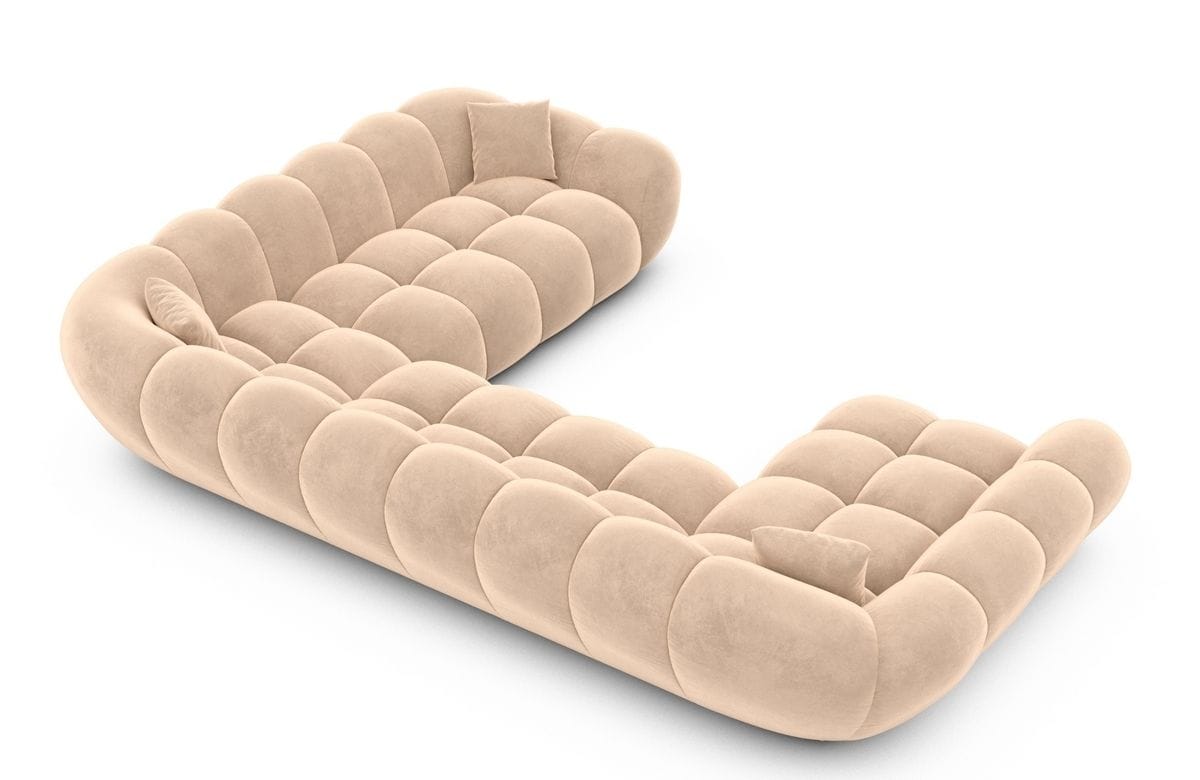 Wohnlandschaft Maleron XXL Beige