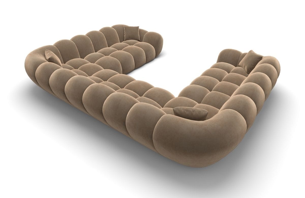 Wohnlandschaft Maleron XXL Panorama Braun