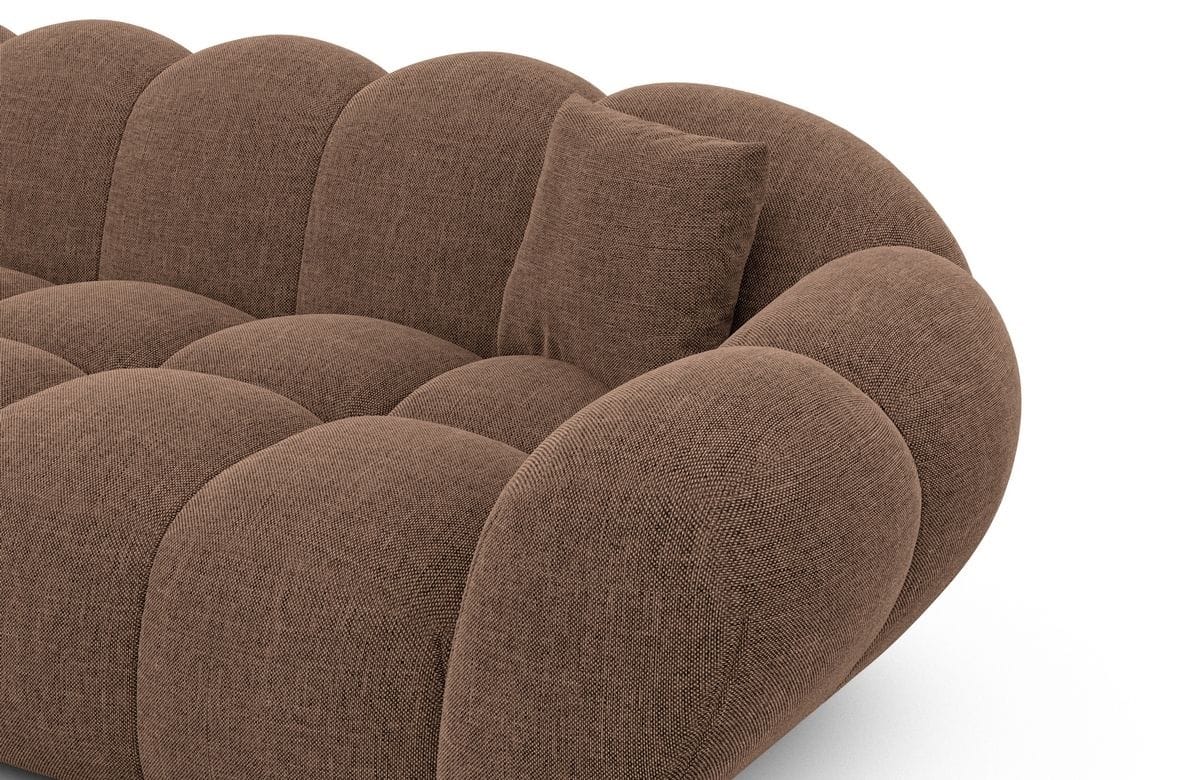Wohnlandschaft Maleron XXL Panorama Braun