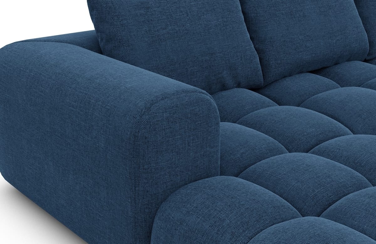 Couchlandschaft Casaluna U-Form in Stoff Blau