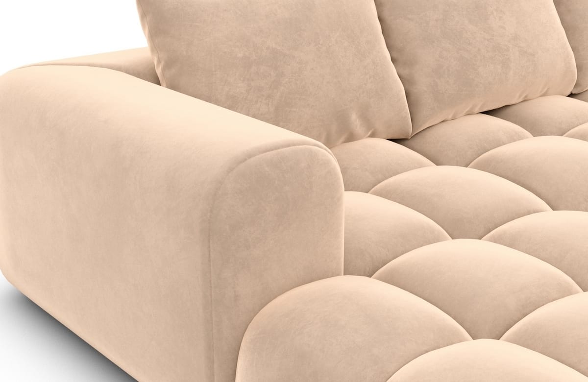 Couchlandschaft Casaluna U-Form in Stoff Beige
