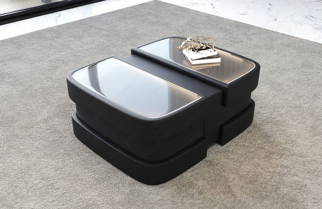 Couchtisch Modell Lederoptik