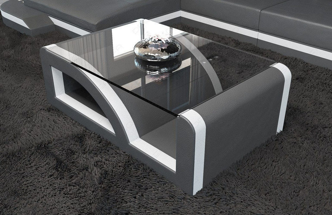 Couchtisch Palermo in Leder