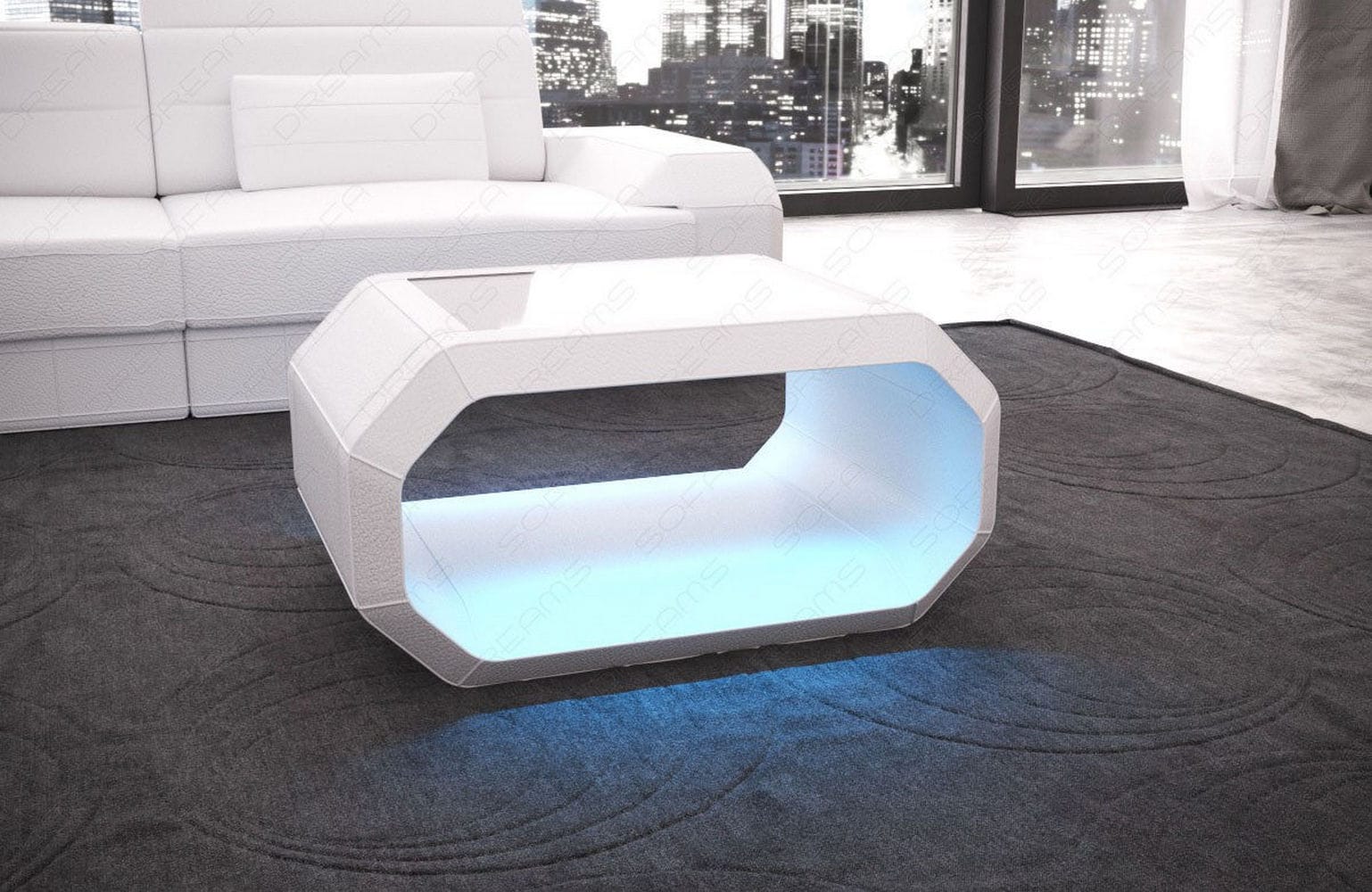 Design Couchtisch Roma – Modern & Elegant Weiß