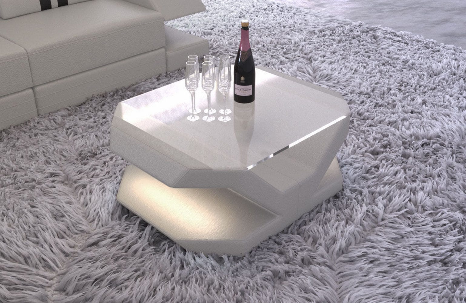 Couchtisch Venedig Eleganz beige