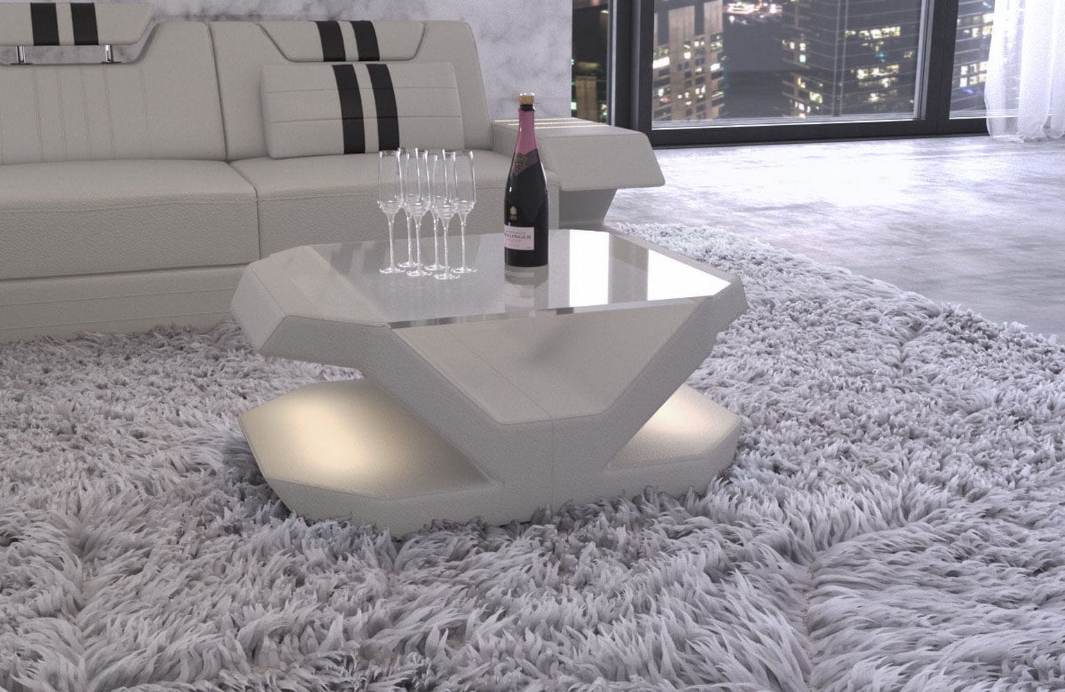 Couchtisch Venedig Eleganz beige