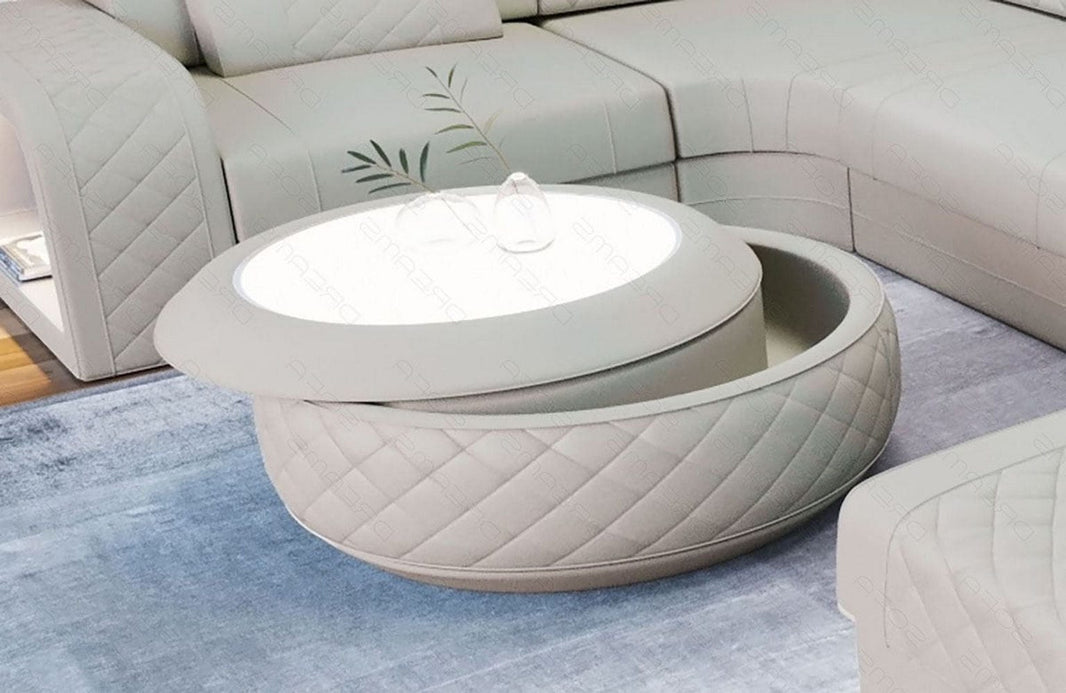 Couchtisch Berlin in Leder