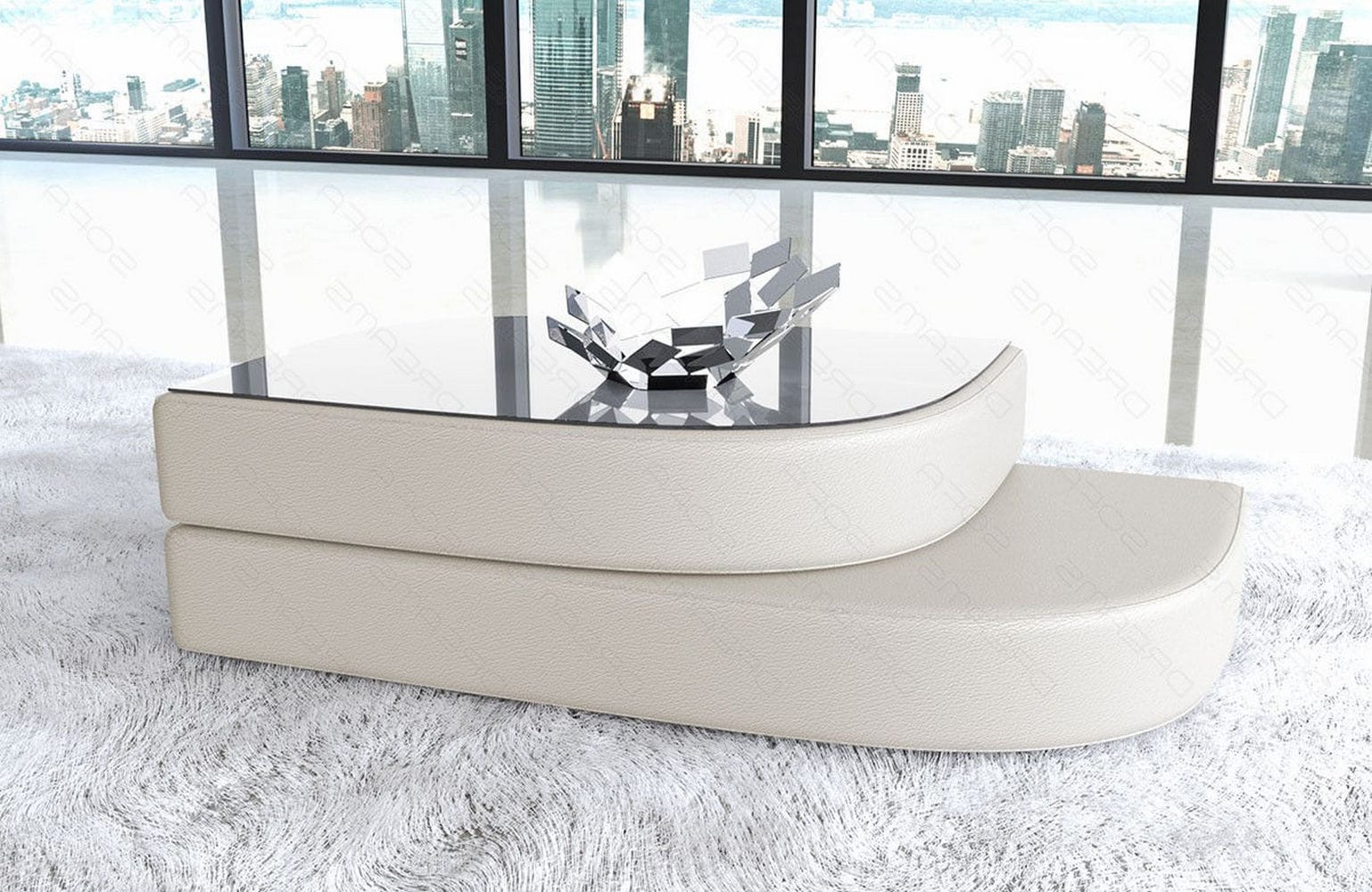 Couchtisch Bari Eleganz beige