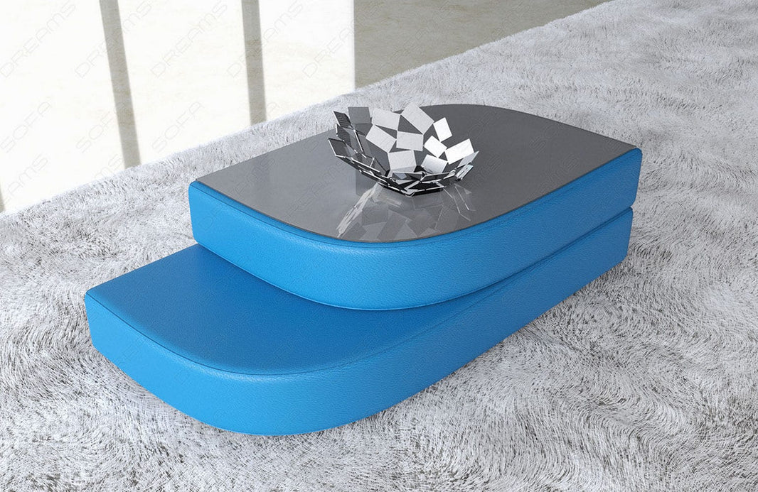 Couchtisch Bari Eleganz in Leder