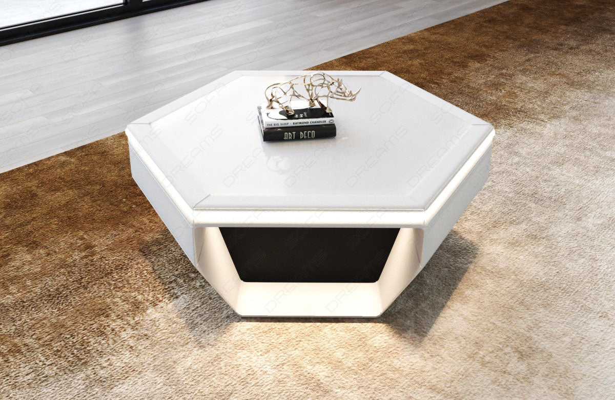 Couchtisch Toscano Leder