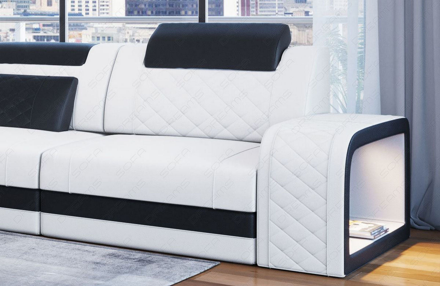 Ecksofa Berlin – Ledersofa für Ihr Zuhause