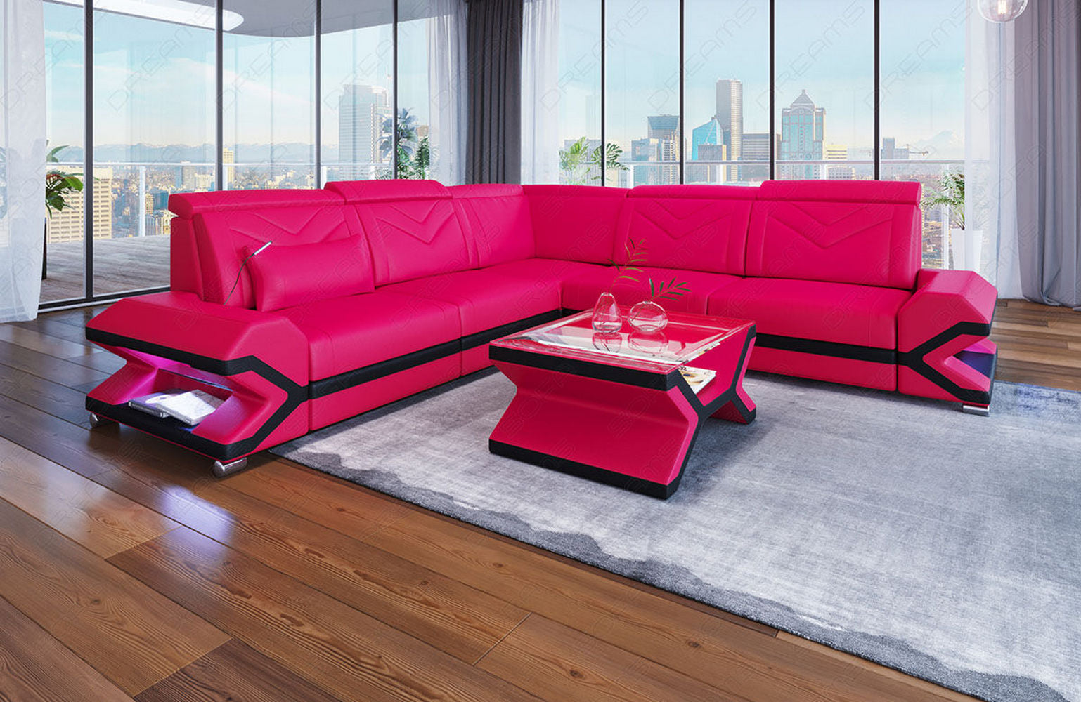 Mini Ecksofa Sorrento – Stilvolles Ledersofa
