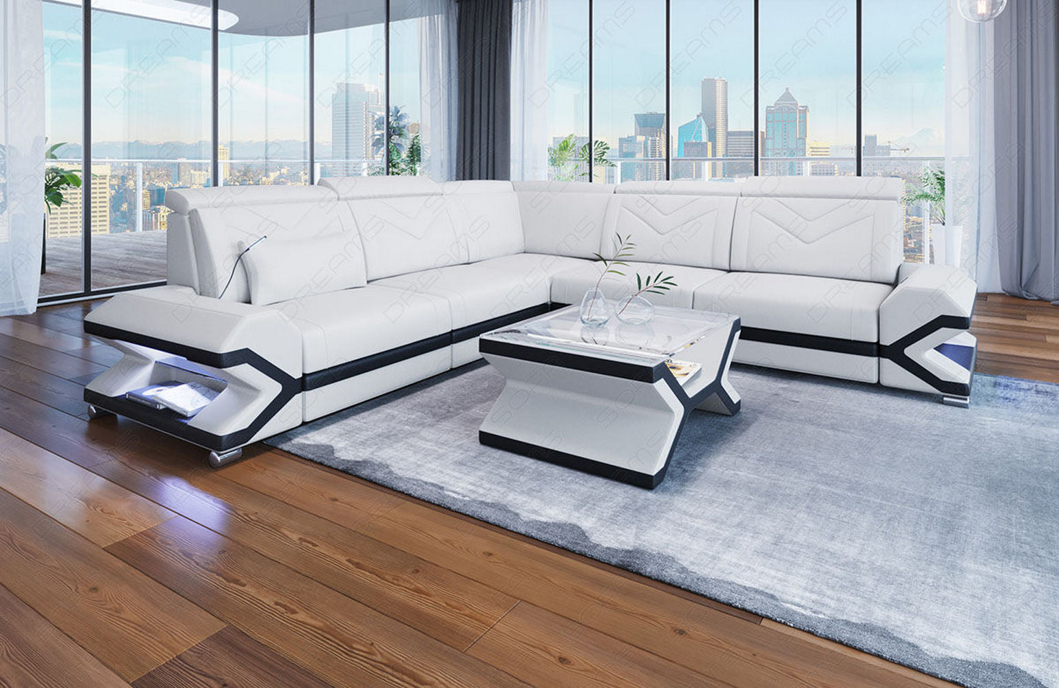 Ecksofa Sorrento – Ledersofa für Ihr Zuhause