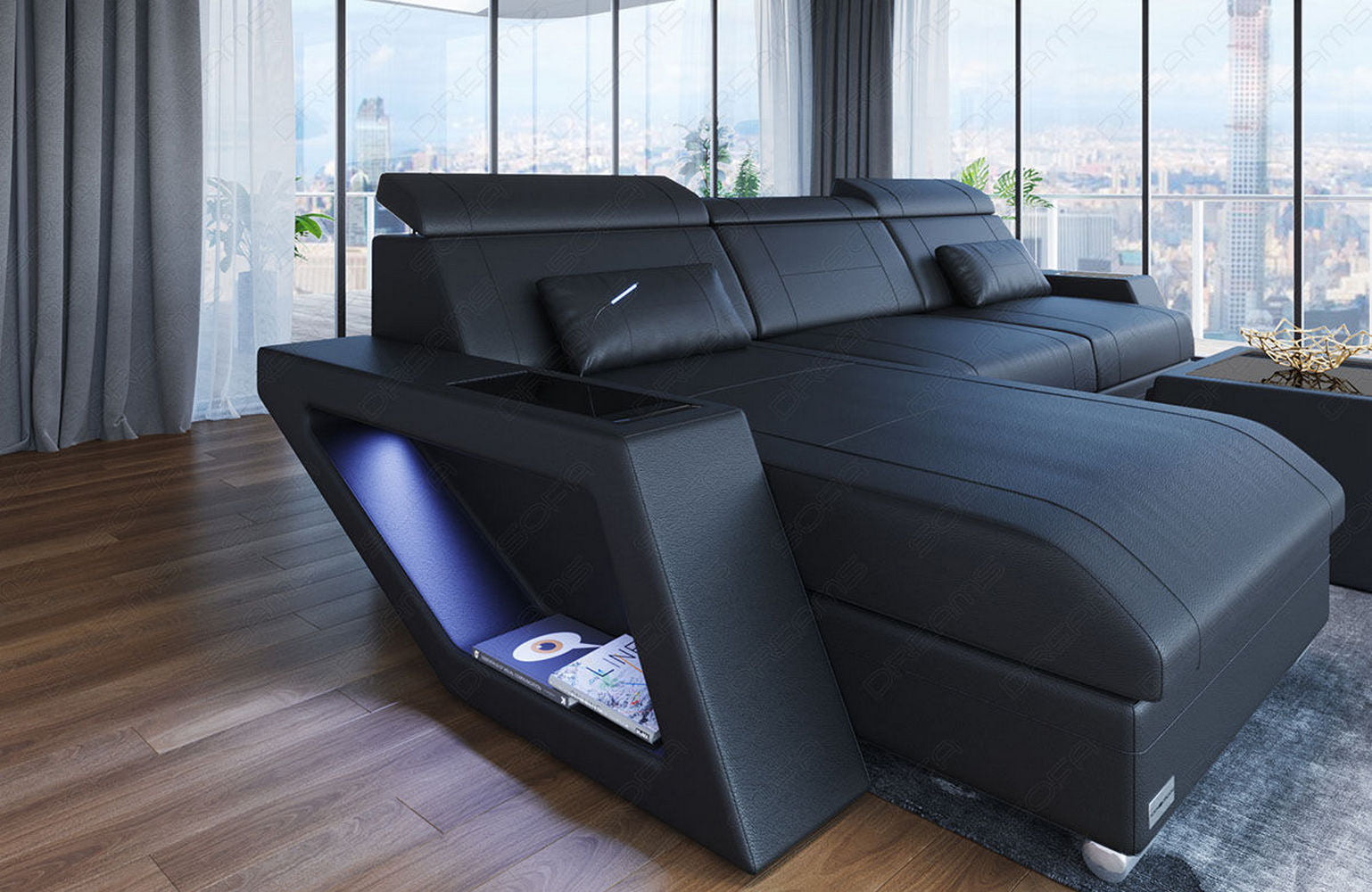 Ecksofa Catania – Eleganz in Leder