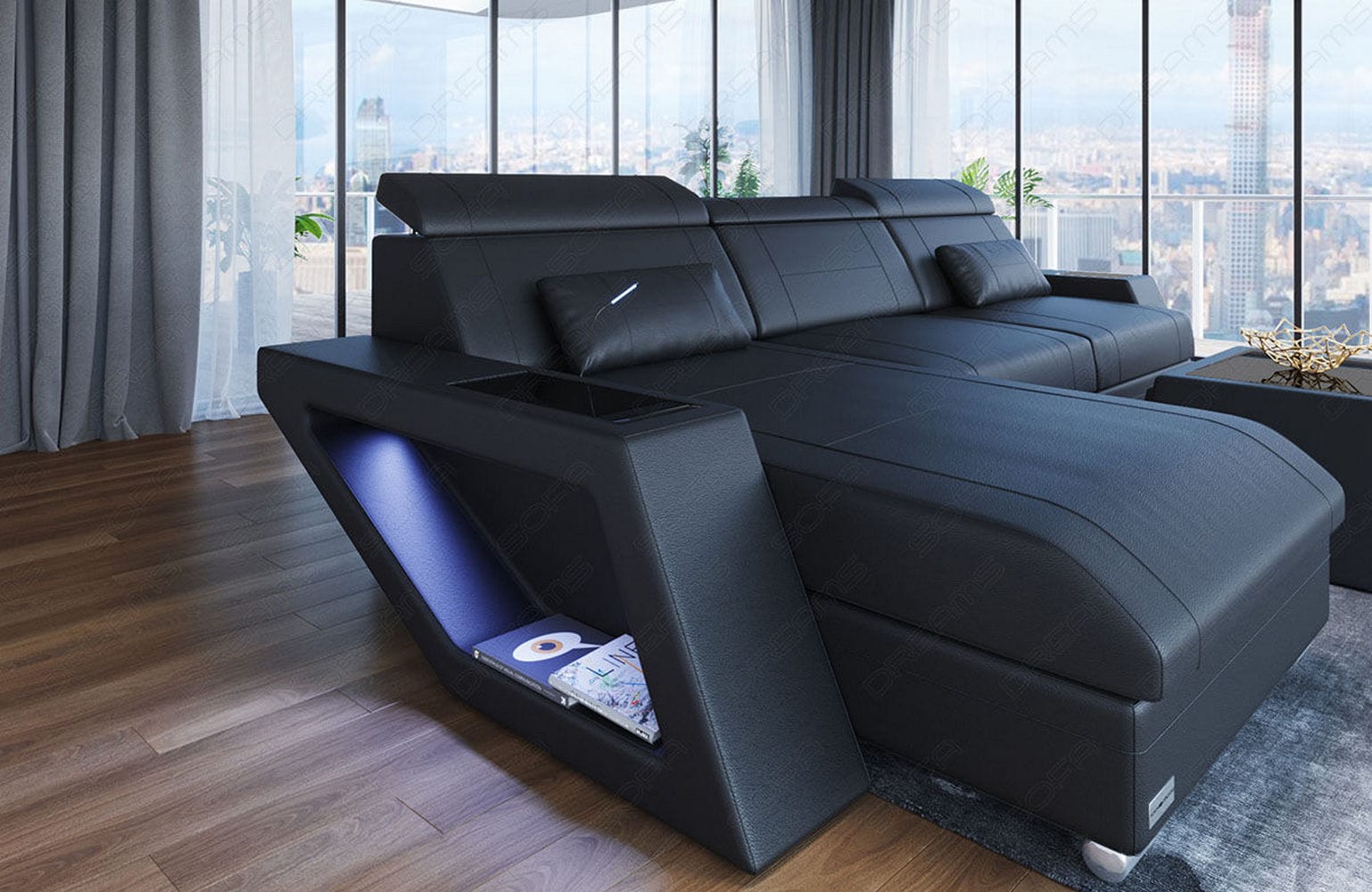 Ecksofa Catania – Eleganz in Leder
