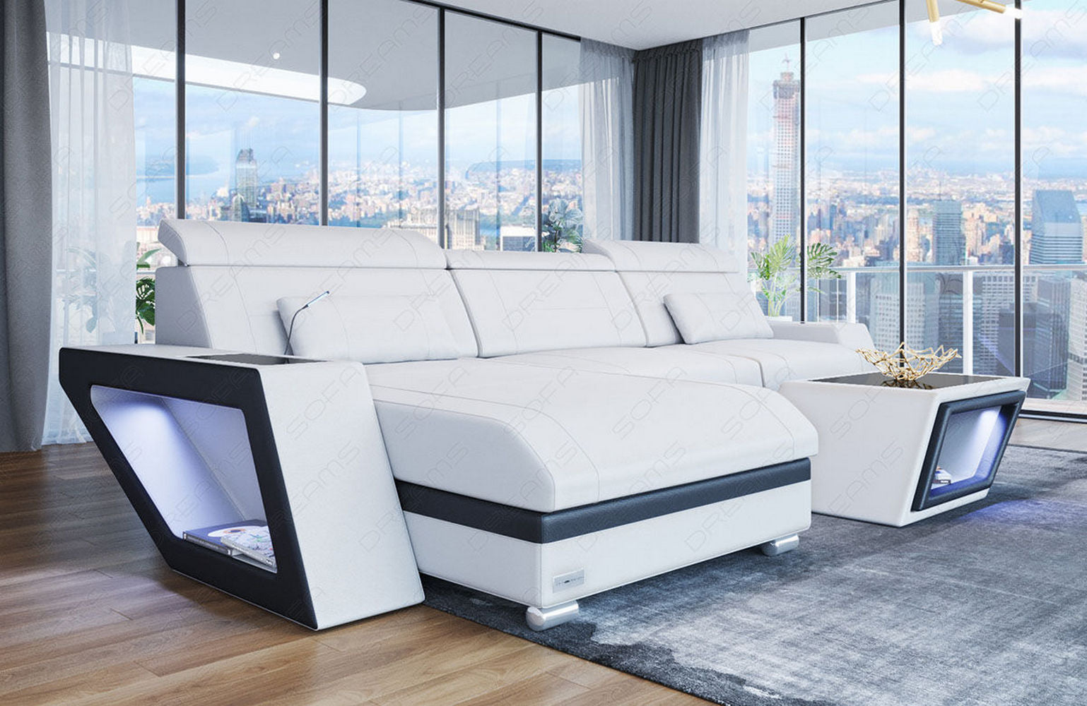 Ecksofa Catania – Eleganz in Leder