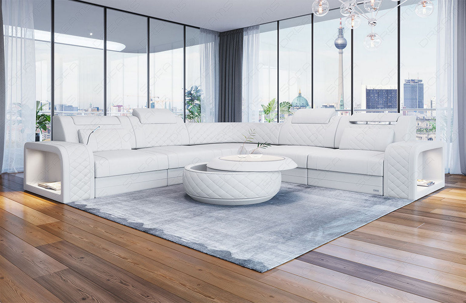 Ecksofa Foggia – Komfortabel in Leder