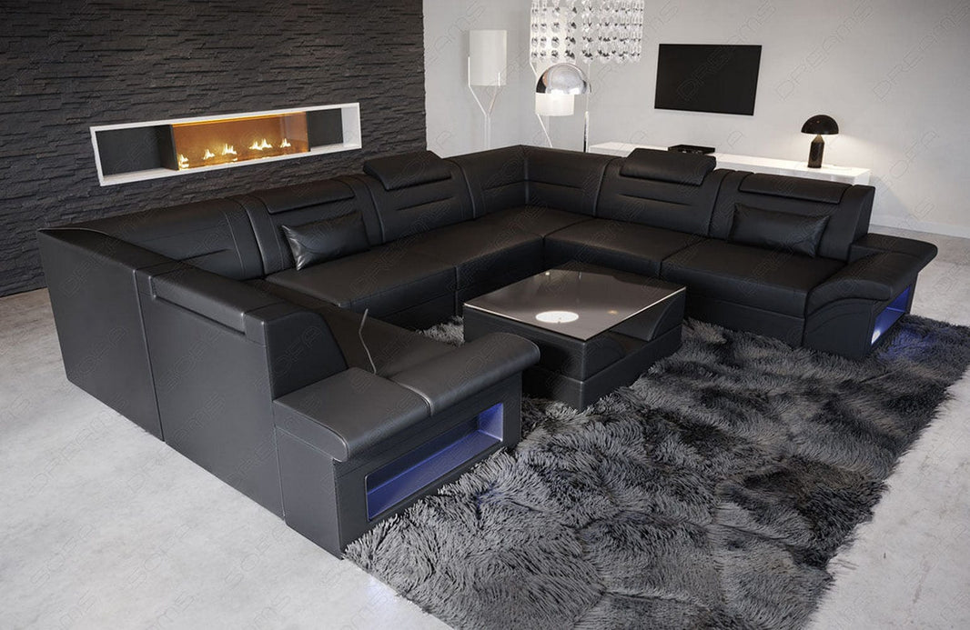 Mini Sofa Brianza aus Leder
