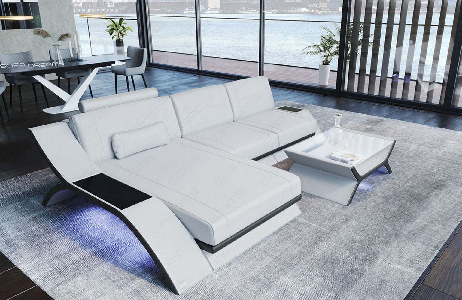 Ecksofa Calabria Leder – Komfort und Stil