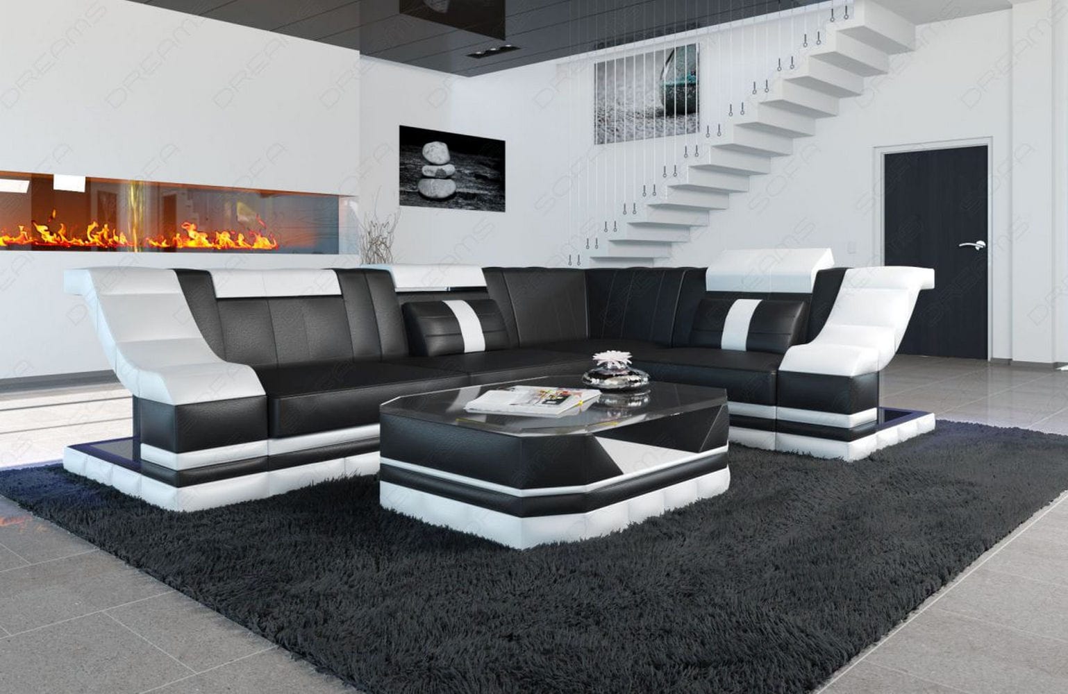 Ecksofa Bianchi – Leder & Komfort