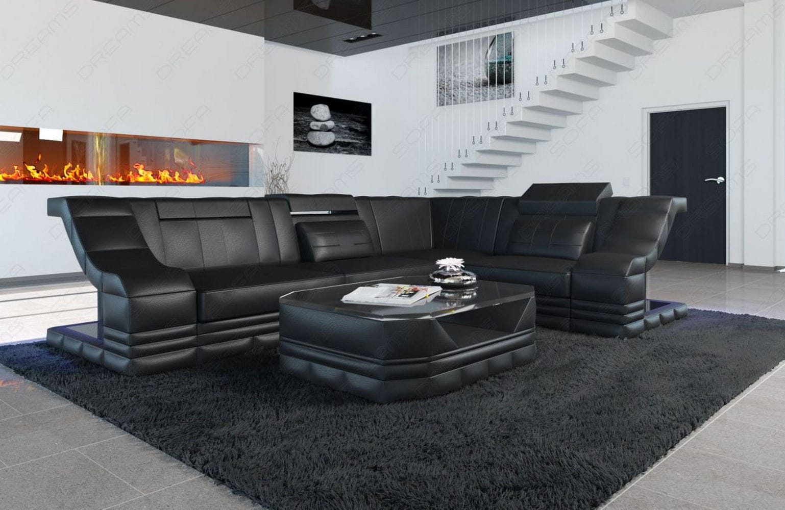 Ecksofa Bianchi – Leder & Komfort