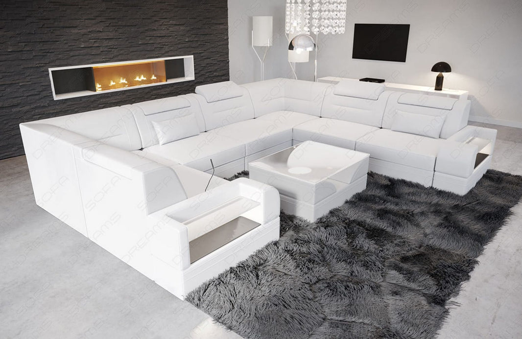Mini Sofa Trivento aus Leder