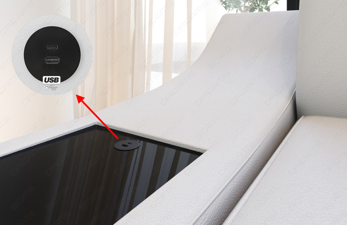 Leder Wohnlandschaft Toscano XXL