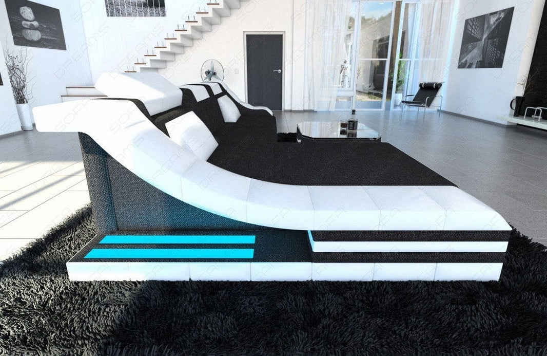 Stoff Ecksofa Turino L-Form