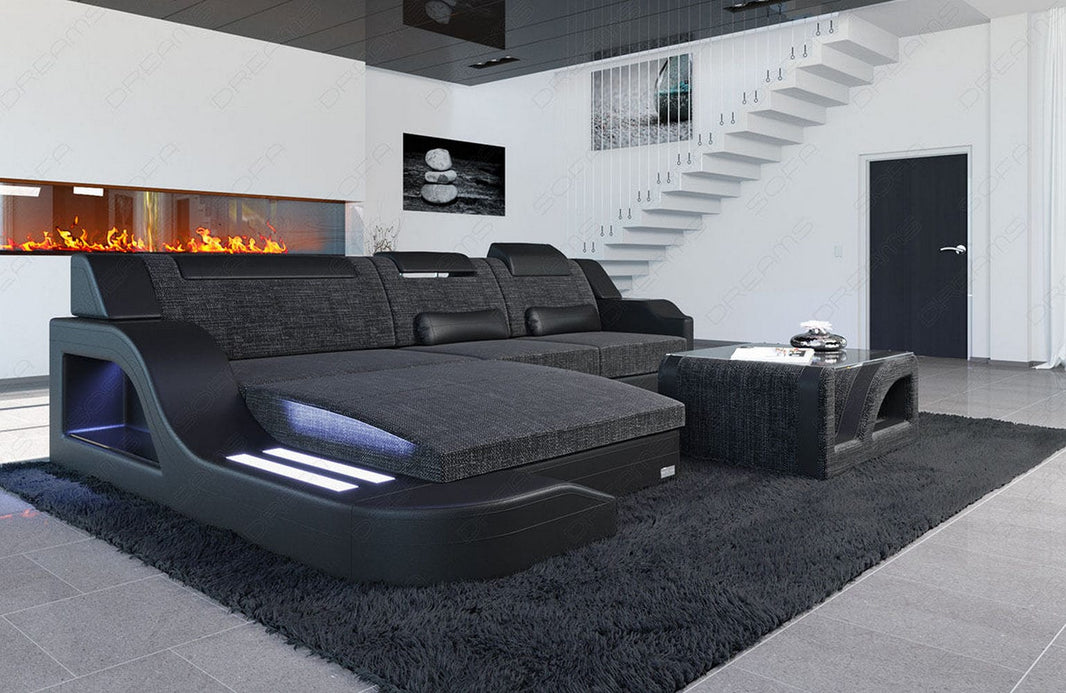 Stoff Ecksofa Palermo L Form