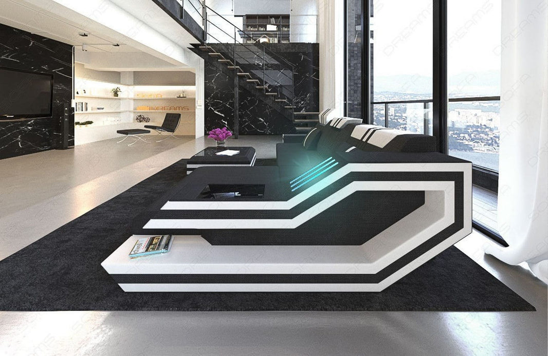 Stoff Ecksofa Ravenna L Form