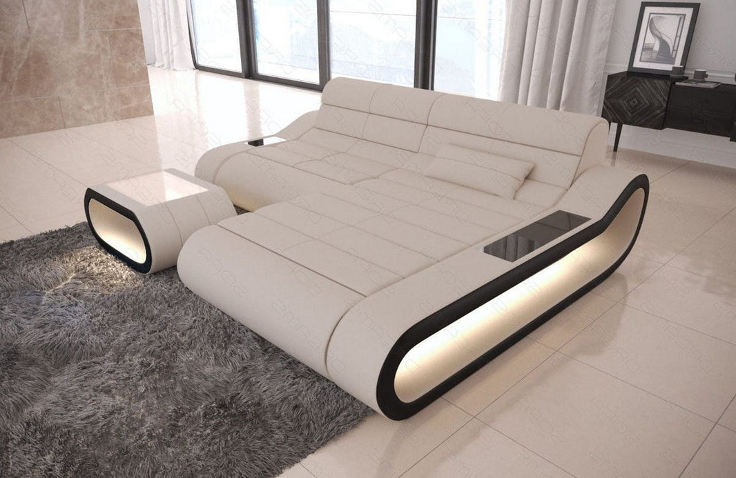 Stoff Ecksofa Concept L-Form