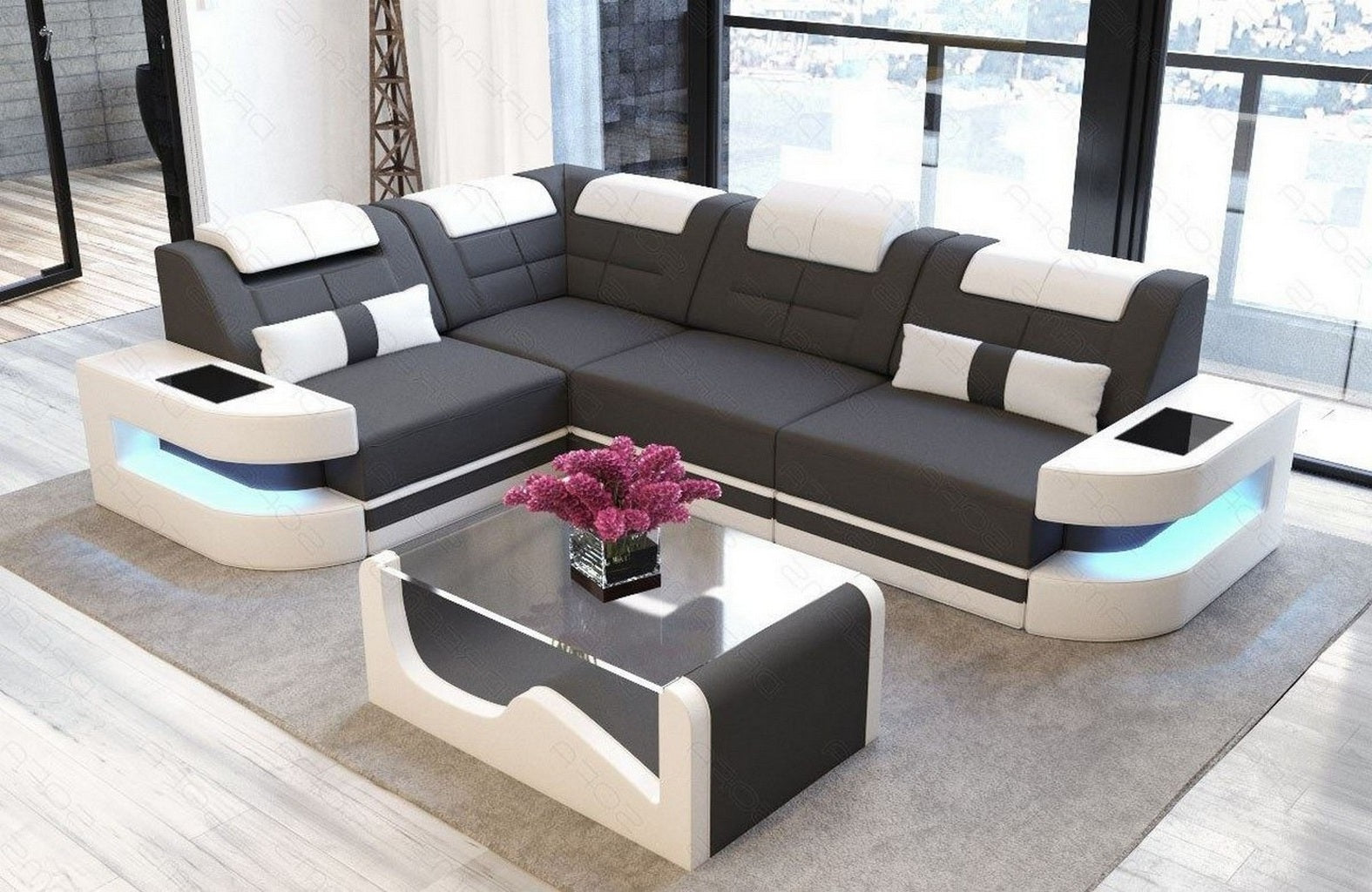 Polster Ecksofa Como L-Form - Modern & Bequem