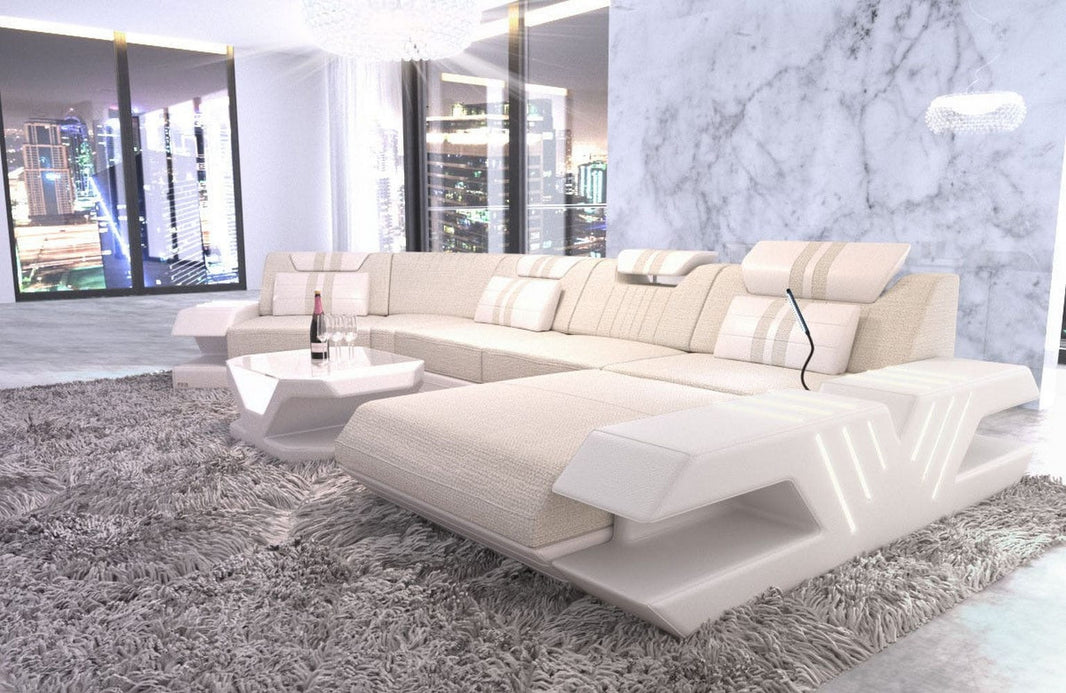 Designsofa Venedig C aus Stoff