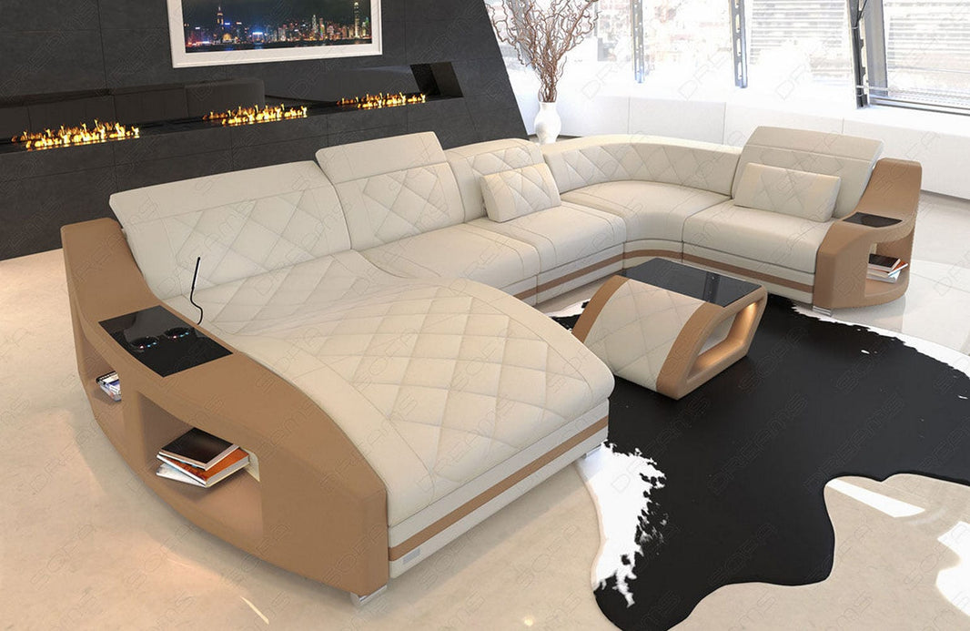 Couchlandschaft Swing U-Form in Stoff