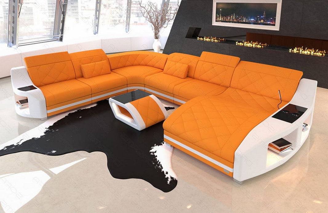 Wohnlandschaft Swing XXL in Stoff