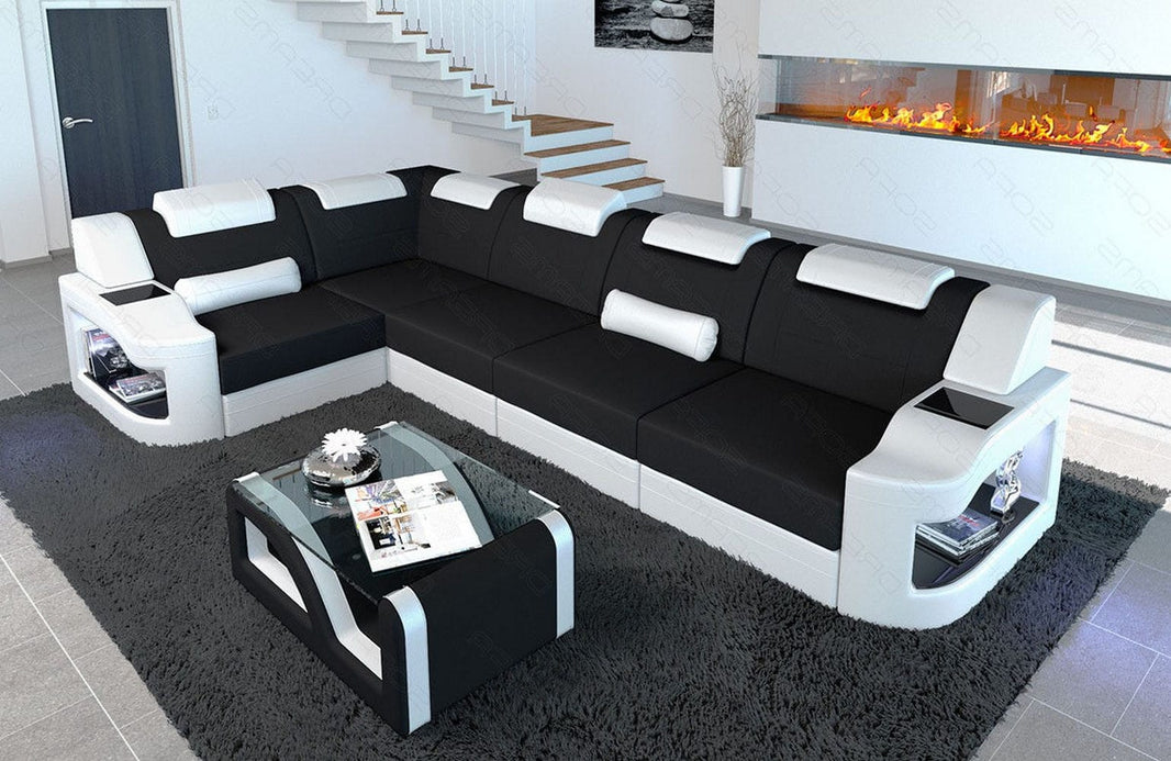 Stoff Ecksofa Padua L-Form