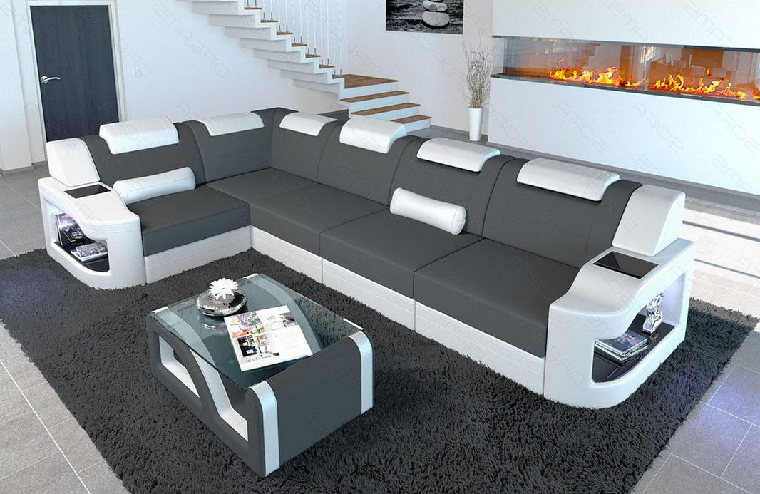 Stoff Ecksofa Padua L-Form