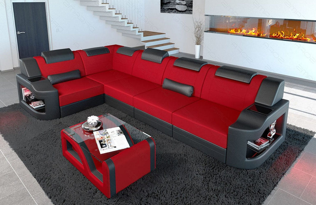 Stoff Ecksofa Padua L-Form