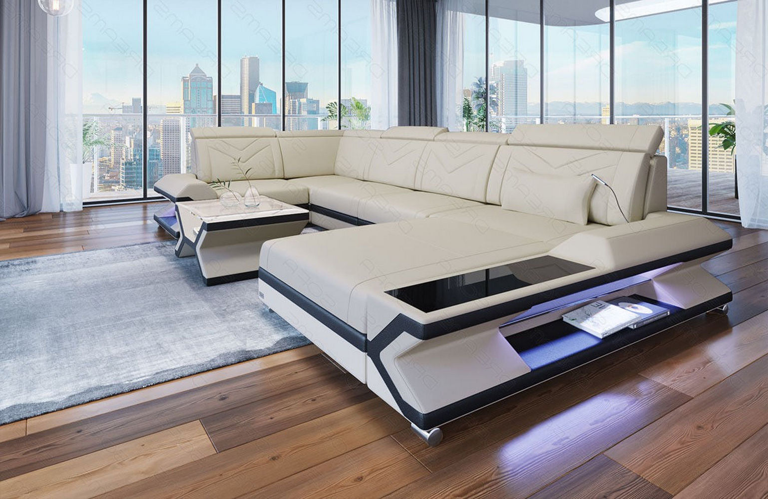 Stoff Wohnlandschaft Napoli – Modern & Gemütlich