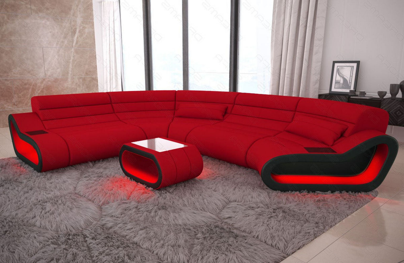 Stoff Wohnlandschaft Concept C – Modern & Komfortabel