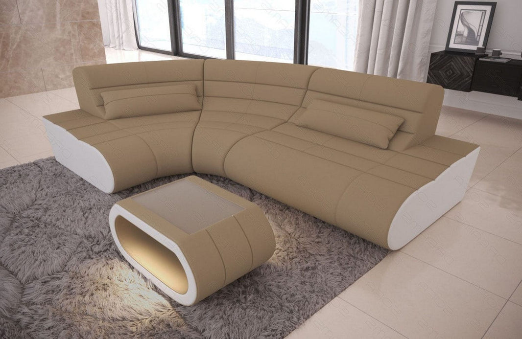 Mini Stoff Ecksofa Concept L-Form