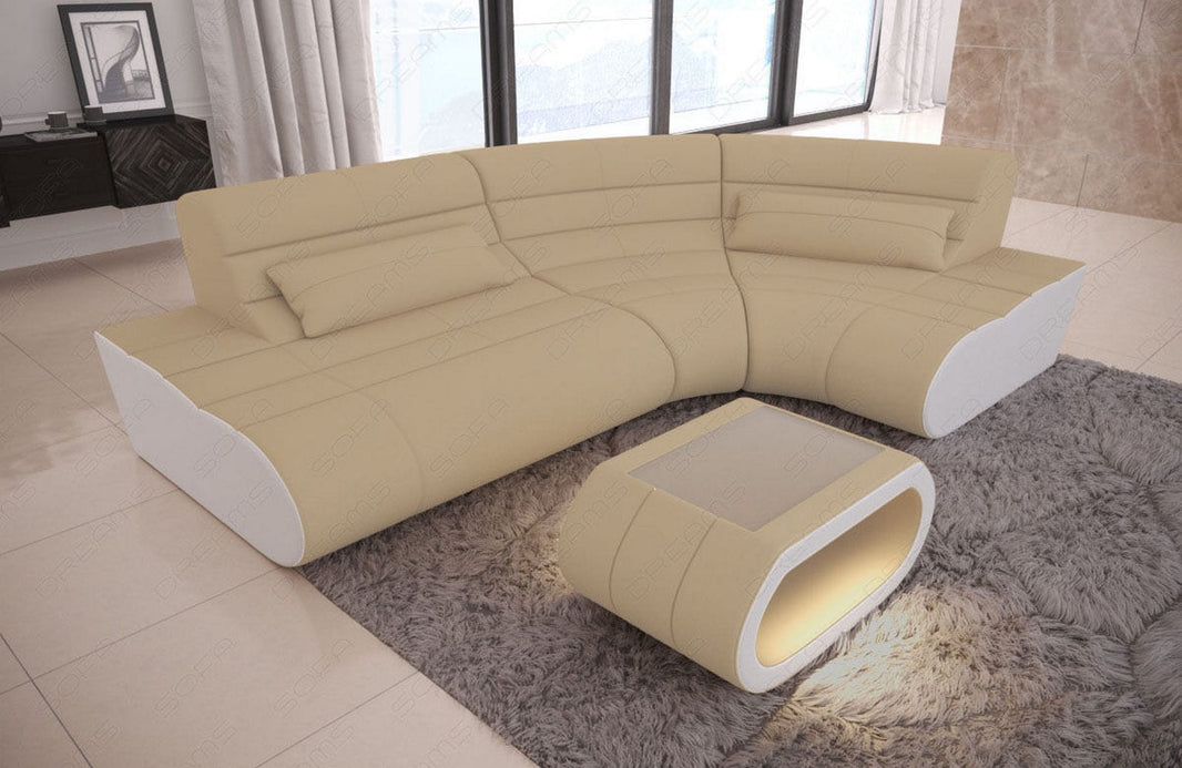 Mini Stoff Ecksofa Concept L-Form