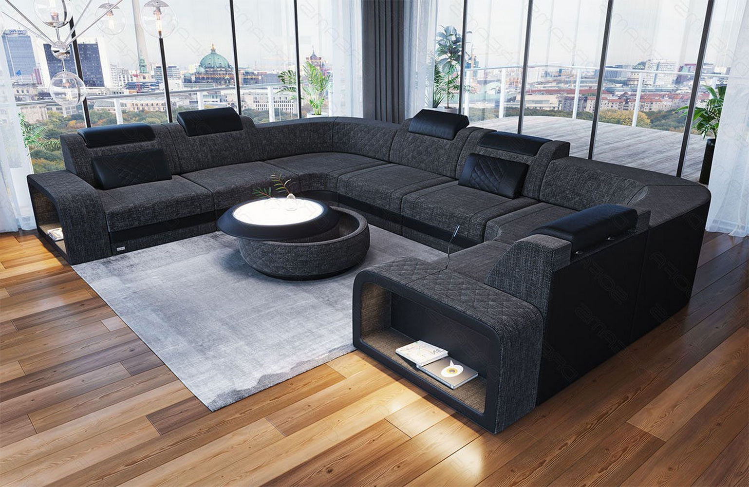 Polster Wohnlandschaft Foggia – Modern & Komfortabel