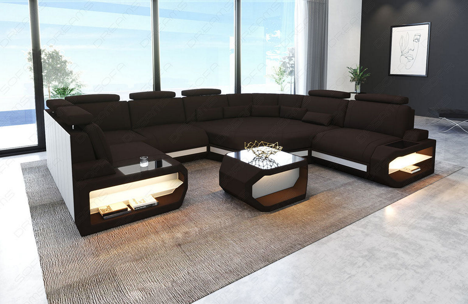 Polster Wohnlandschaft Asti Mini – Kompakt & bequem