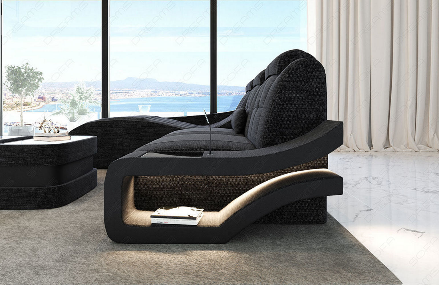 Ecksofa Elegante – Stoff & Komfort